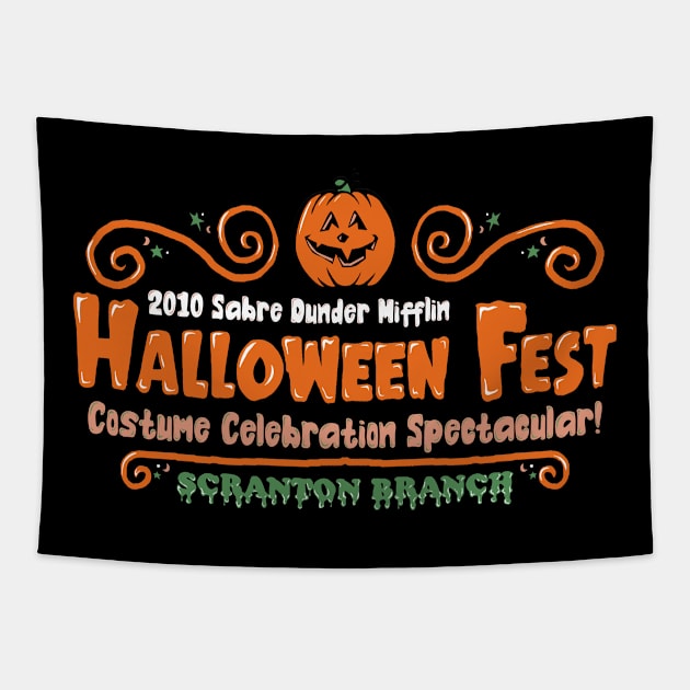 Halloween Fest - Costume Celebration Spectacular Tapestry by toruandmidori