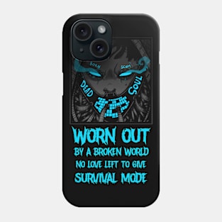 DEAD SOUL (Broken World BLUE) Phone Case