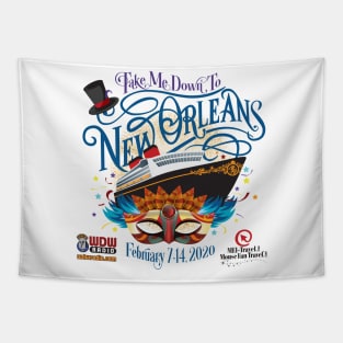 WDW Radio NOLA Cruise (Light) Tapestry