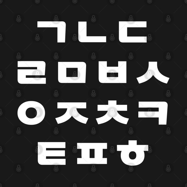 Korean | Hangul Alphabet by tinybiscuits