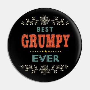 Grumpy Ever Farthers Day Pin