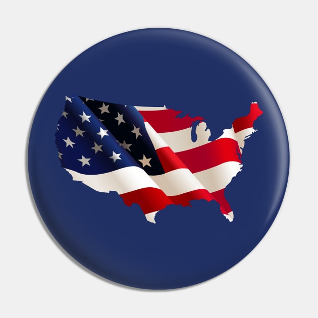 American Flag Pin by NeilGlover