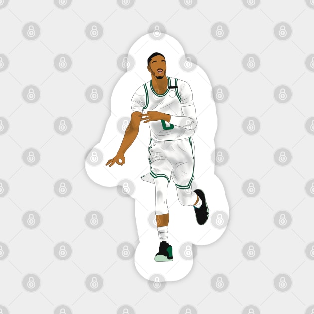 jayson tatum Magnet by SickSticksCo