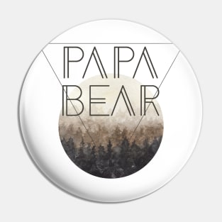 Papa bear Pin