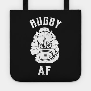 Rugby AF Rhino mascot Tote