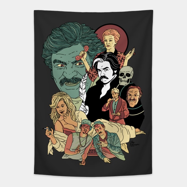 Toast of London - color Tapestry by AlexRobinsonStuff