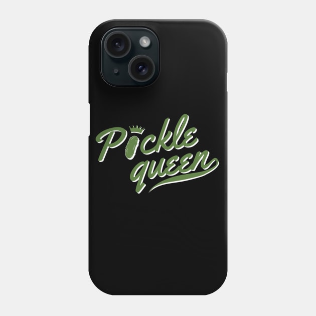 Pickle Queen Phone Case by DesignArchitect