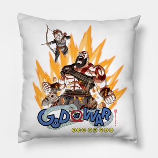 God of War X Dragon Ball Pillow