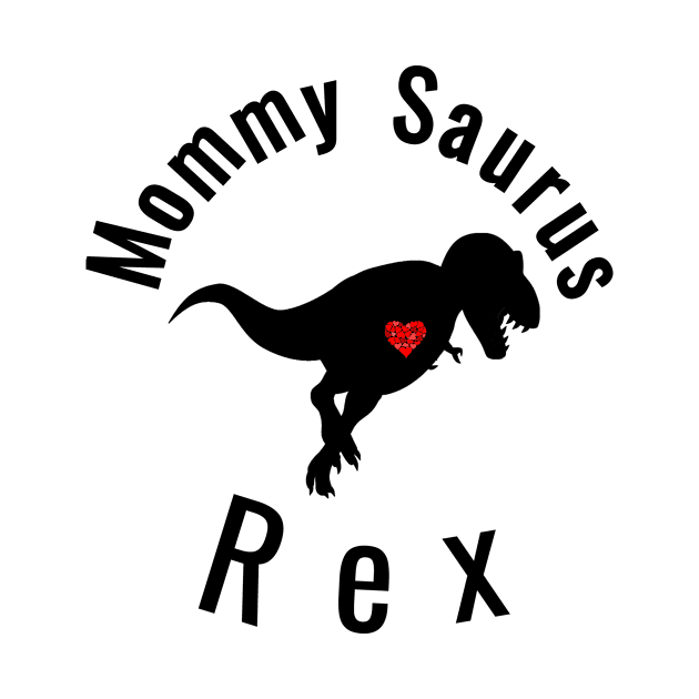 Mommysaurus Rex Shirt Cute Dinosaur mom shirt by funcreative29