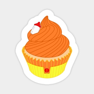 Dil Cupcake Magnet