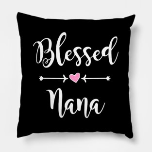 Blessed Nana Heart Arrows For Grandma Pillow