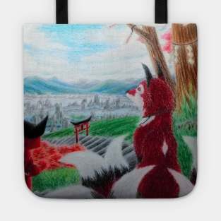 Makka the Six-Tailed Kitsune Tote