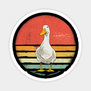 Duck Vintage Duck Farm Animals Duck Lover Magnet