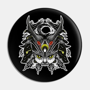 illustration of night dwellers Pin