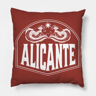 Alicante Province Spain Pillow