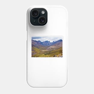 Tombstone Mountains fall colors Phone Case