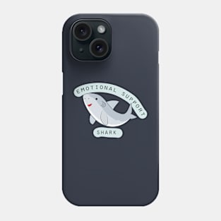 Emotional support shark cute Phone Case