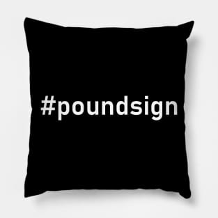 #poundsign Pillow