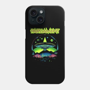 Parliament Funkadelic Retro Mothership UFO Rock Funk Throwback Phone Case