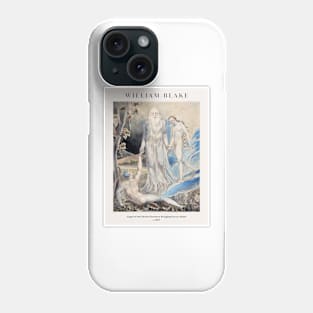 William Blake - Angel of the Divine Presence Bringing Eve to Adam Phone Case