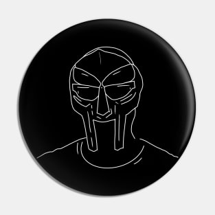 MF Doom Minimal Pin