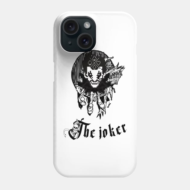 the joker pixel Phone Case by Rius store