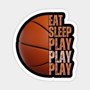 Basketball Eat Sleep Play Magnet