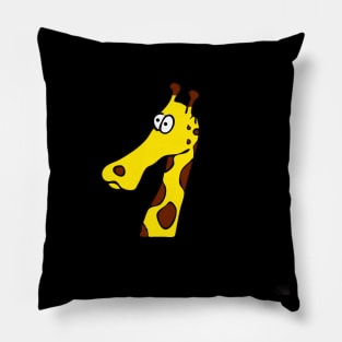 Cheerful Giraffe Pillow