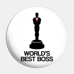 World's best boss Pin