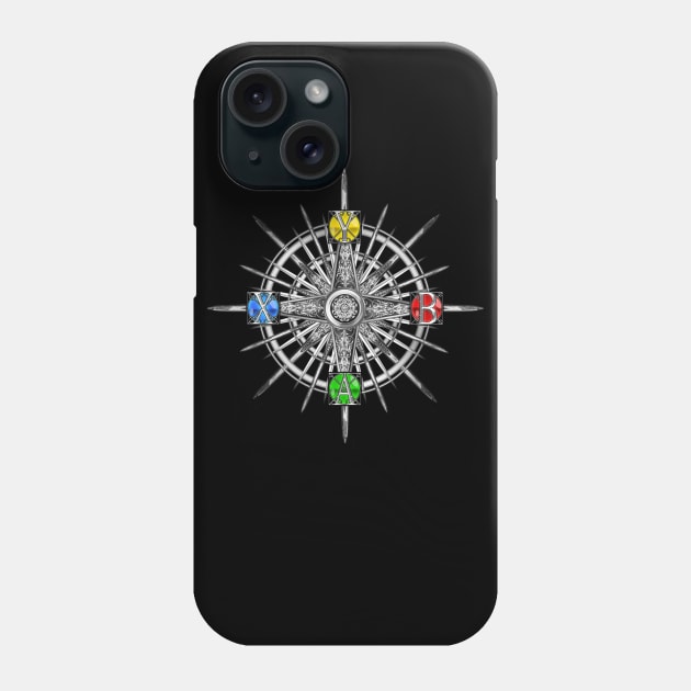 XBOX Compass Rose Phone Case by Magmata