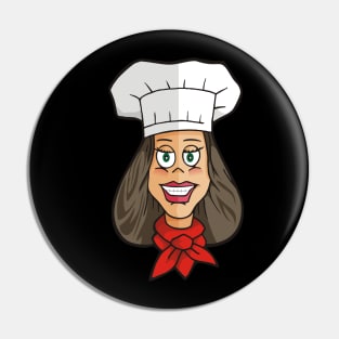 Woman Chef Pin