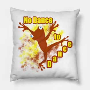 Dancing Frog Pillow