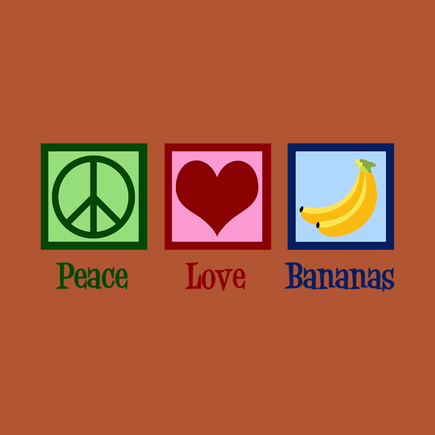 Peace Love Bananas by epiclovedesigns