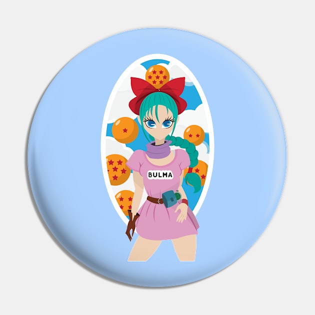 Bulma Pin by mairablanco