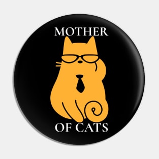 Cat Mom Pin