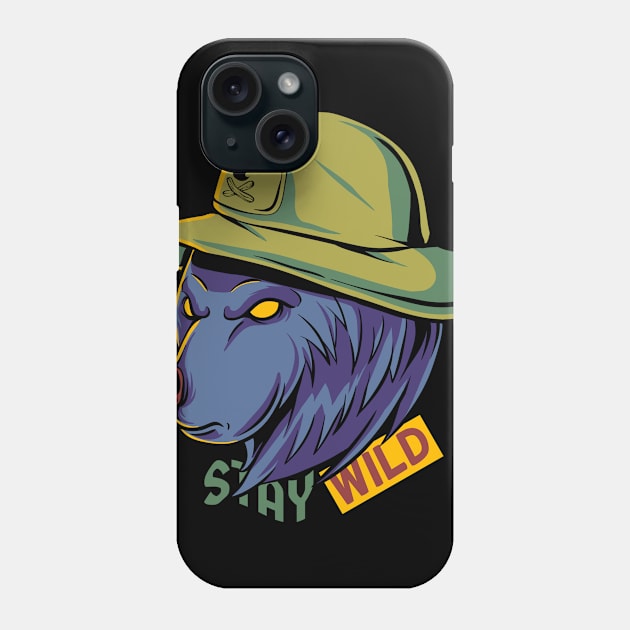 stay wild Phone Case by PlasticGhost