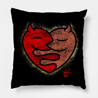 HUG distressed Pillow