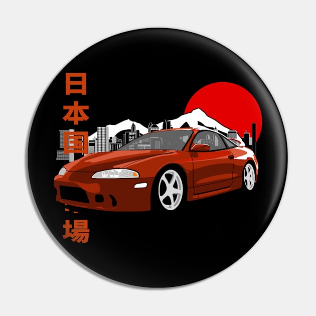 Mitsubishi Eclipse 2 gen Pin by Rebellion Store