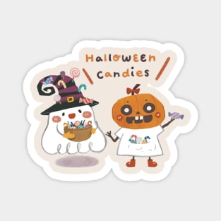 Halloween candies Magnet