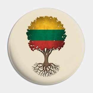 Tree of Life with Lithuanian Flag Pin