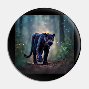 Bagheera the black panther Pin