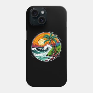 Circle Wave Design Phone Case