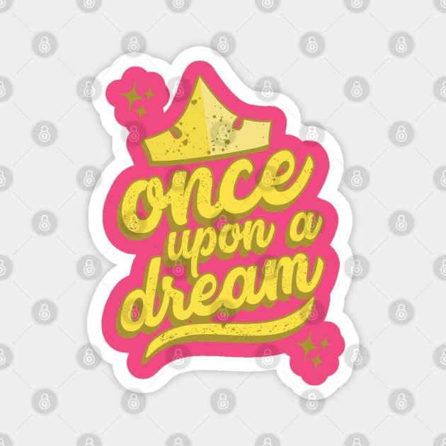 Varsity Once Upon a Dream Magnet by fantasmicthreads