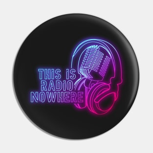 This is Radio Nowhere Pin