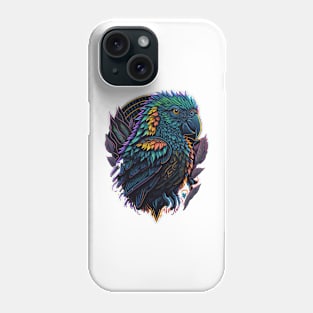 Vibrant Neon Vector PARROT Phone Case