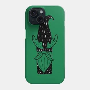 gnome forest gnome elk horns Phone Case