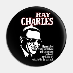 Ray Charles Design Pin