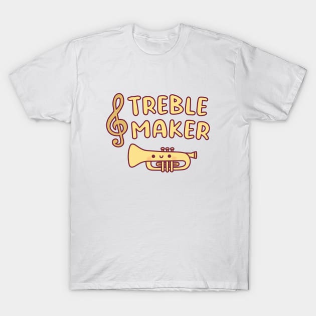 Treble Maker Clef Funny Music Pun T-Shirt Treble Maker Clef Funny Music Pun T-Shirt