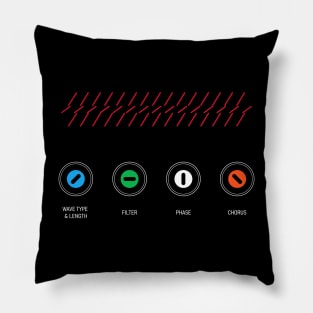 Synthesizer Screen: Dr Wave Pillow