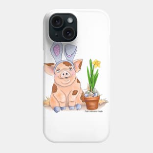 Purdy the Spring Pig Phone Case